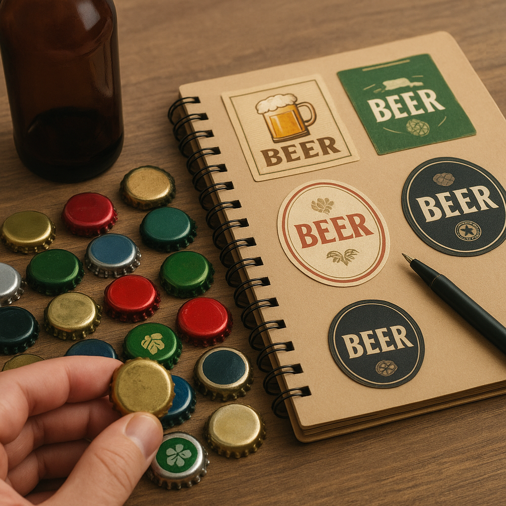 Kolekcjonowanie kapsli i etykiet piwnych