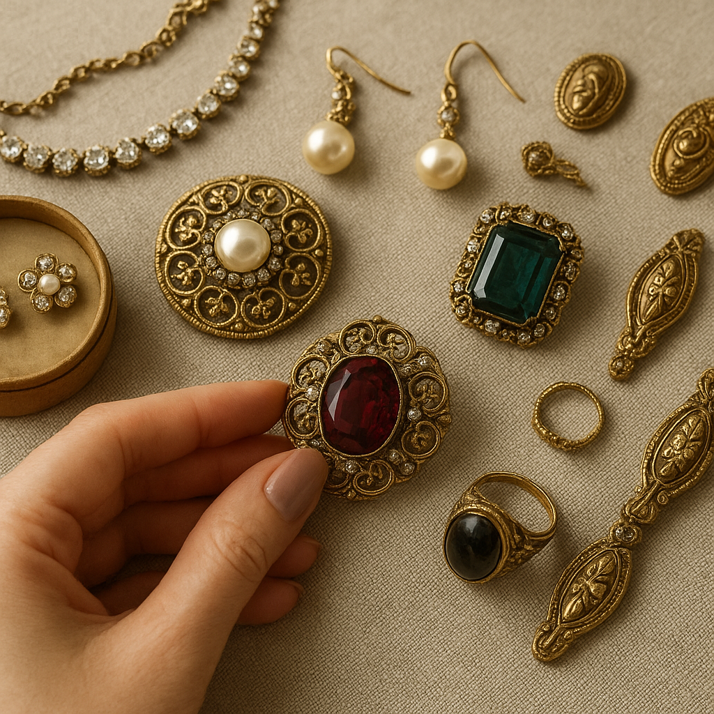 Kolekcjonowanie biżuterii vintage