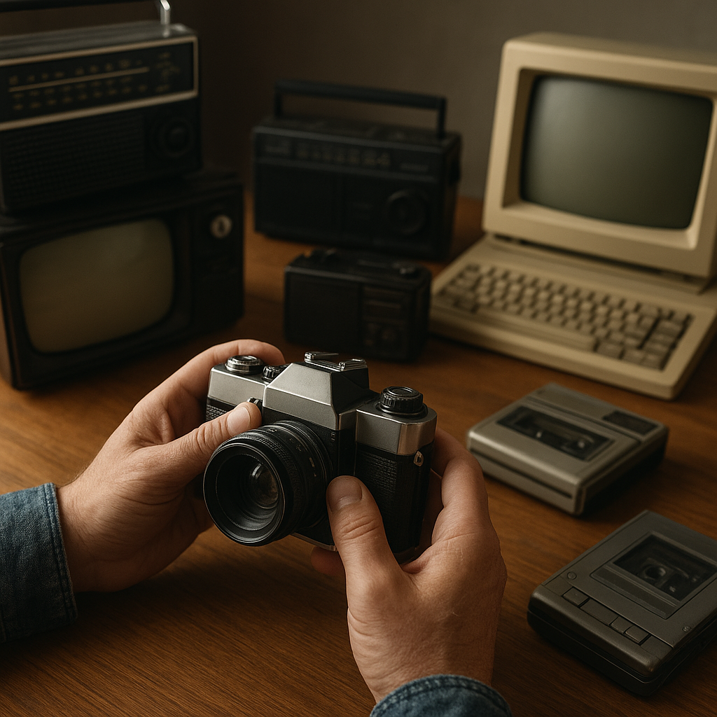 Kolekcjonowanie starych urządzeń elektronicznych